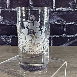 Shamrock Crystal Shot Glass